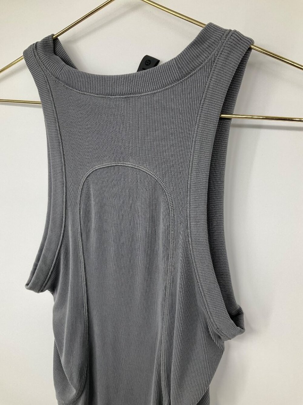 Lululemon Ribbed Modal Sleeveless Tank SLNSH Collection Grey size 6 - Picture 7 of 9